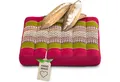 livasia Sitzkissen Sitzkissen 35 cm, vegan und handgefertigt, 35x35x6cm, Kapok