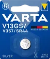 VARTA SILVER Coin V13GS/V357/SR44 Blister 1 Uhrenbatterien, SILVER Coin