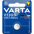 Varta Electronics SilverOxide-Knopfzelle, Typ 357 / SR44, 143 mAh, 1,55 Volt