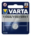 Varta V13GS 1,55V SR44 155mAh Batterie Silber-Oxid Knopfzelle