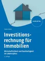 Stefan Kofner Investitionsrechnung für Immobilien