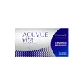 ACUVUE Vita Monatskontaktlinsen mit komfortablem Tragegefühl – Den ganzen Monat lang – -12 dpt & BC 8.4 – Mit UV Schutz & durchgängig hohem Feuchtigkeitsgehalt – 6 Linsen