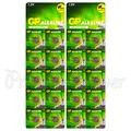 20 X Gp Alkalisch 192 LR41 Batterien 1.5V V3GA 192A GP192 SR41SW SR41