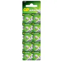 10er Pack GP Batterie Alkaline Knopfzellen G3 AG3 L736 LR41 V3GA 384 SR41 1,5V