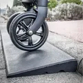 Weitere - Terrasoft Bordsteinrampe 100x25x4,5 Cm Auffahrrampe Rollstuhlrampe Gummi Rampe