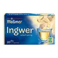 Ingwer | 20 Teebeutel | Vegan | Glutenfrei | Laktosefrei