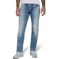 CAMP DAVID Straight-Jeans NI:CO:R611 mit markanten Steppnähten blau 31