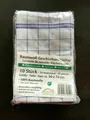 10 Stück Geschirrhandtuch Geschirrhandtücher Handtuch Baumwolle 50 x 70 cm weiß