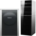 Buderus Luft-Wasser-Wärmepumpe Logatherm WLW196i.2-4 AR TP120 S+ silent plus mit integriertem Pufferspeicher 120l, schwarz - 7739618624