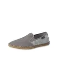 Rieker Espadrilles für Herren B5265-43 grau / 43 Gr. 46