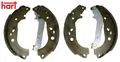HART 230897 Bremsbackensatz 4 Bremsbacken Trommelbremse für Ford