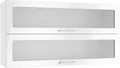 KOCHSTATION Klapphängeschrank KS-Milan Klapphängeschrank 110 cm, matte oder hochglänzende Fronten