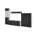 uno Wohnwand  Talia , schwarz , Maße (cm): B: 320 H: 207 T: 48.0