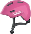 Abus Kinderfahrradhelm "SMILEY 3.0" Gr. M, rosa (shiny pink), M Kopfumfang: 50cm - 55cm