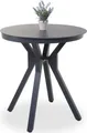Gartentisch outdoor COMO DH 70x75 cm grau Outdoortisch Balkontisch