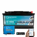 Q-Batteries Lithium Akku 12-100S 12,8V 100Ah 1280Wh LiFePO4 Batterie mit Victron