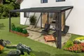 Skanholz Terrassendach Modena, BxT: 541x307 cm, 541 cm Breite, verschiedene Tiefe