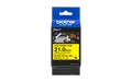 Brother HSE-651E - Schwarz auf Gelb - Roll (2.1 cm x 1.5 m) 1 Kassette(n) Hängebox - Schrumpfschlauch-Band - für P-Touch PT-D800W, PT-E550WVP, PT-P700, PT-P750W, PT-P900W, PT-P950NW