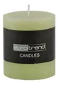 Kerze RUSTI DH 10x13 cm grün Duftkerze Candle