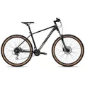 Axess Mountainbike KEEDO, 16 Gang Shimano Acera M3020 8 speed Schaltwerk, Kettenschaltung, MTB-Hardtail Herrenrad 29 Zoll schwarz/grau schwarz 53.34 cm