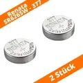 2 x Renata 377 1SR626SW SR66 AG4 LR626 V377 Uhrenbatterie Knopfzelle 1,55 V 