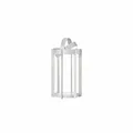 Zone Denmark LED-Laterne Firefly Soft Grey, Leuchte, Aluminium, Grau, 30 cm