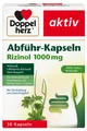 Doppelherz Abführ-Kapseln Rizinol 1000 mg - Rizinusöl 100% pflanzliches Abführmittel bei Verstopfung & Darmträgheit - 30 Weichkapseln