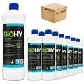 BiOHY Glas- und Oberflächenreiniger 12er Pack (12 x 1 Liter Flasche)... Glasreiniger (12-St)