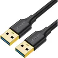 Kabel USB 3.2 / USB-A (Typ A Stecker) 5 Gbps 1 m Ugreen Datenkabel Schwarz