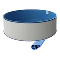 Rund Pool 500 x 120 cm | STARTER SET | Poolfolie blau 0,6 mm | Sandfilteranlage
