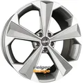 4x OXIGIN 22 OXRS Titan Polish 9x20 ET38 5x114,3 Alufelgen 20 Zoll
