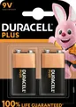 Duracell 9V E Block Plus MN1604 E-Block 6LR61 Batterie Plus 2er Blister
