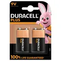 DURACELL Batterien PLUS Alkali-Mangan E-Block 9,0 V, 2 St.