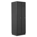 ADB Umkleideschrank / Spind 2-türig, RAL 7016/7016, Anthrazit, 178x60x50cm 41890