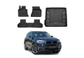 OMAC Auto-Fußmatten OMAC Fußmatten & Kofferraumwanne Set für BMW X5 F15 2013-2018 Gummi 4x (4 St), für BMW X5 F15 F85 2013-2018 BMW X5 F15 F85 2013-2018, Einfache Installation,Antirutsch,Leicht zu reinigen