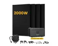 Growatt Balkonkraftwerk Growatt NOAH 2000 Speicher, 2048Wh mit 1800W PV-Eingangsleistung, (Niedrigtemperaturschutz), Fernüberwachung und -steuerung über App