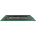 EXIT Dynamic Ebenerdiges Trampolin 244 x 427 cm mit Freezone Sicherheitsplatten