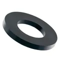 OEM 100 Stück Nylon Flachwascher M3, Schwarz, 7.0mm, 3.2mm, 0.5mm