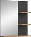 xonox Badspiegel Spiegel Regal Wandspiegel Badezimmerspiegel - Bad Canu 63x73x16