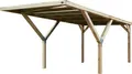 weka Einzelcarport, BxT: 306x606 cm, 241 cm Einfahrtshöhe, ohne Dacheindeckung