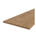 Arbeitsplatte 100 cm 38 mm Küchenzeile Küchenblock Eiche Lancelot Küche Vigo