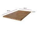 Arbeitsplatte 100 cm 38 mm Küchenzeile Küchenblock Eiche Lancelot Küche Vigo