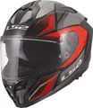 LS2 Motorradhelm FF817 Challenger II Viper Helm, Pinlockscheibe enthalten