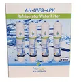 4x Aquahouse UIFS kompatibel Kühlschrank Wasserfilter für Samsung DA29-10105J HAFEX/EXP WSF-100 Aqua-Pure Plus (nur externer Filter)