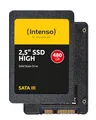 Intenso Interne 2,5" SSD SATA III High, 480 GB, 520 MB/Sekunden, Schwarz