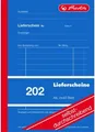 Formularblock Lieferschein A6 2x 40 B. Herlitz selbstdurchschreibend (Nr. 202) 1398745-XX