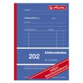 herlitz Formularbuch Lieferschein mit Empfangsschein DIN A6 2x 40 Seiten