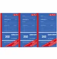 3x herlitz Lieferschein mit Empfangsschein Formularbuch 202