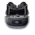 Intenso Buds Plus - TWS True Wireless Kopfhörer T310AE mit Active Noise Cancelling, ENC, Bluetooth und bis zu 25 Std. Musikwiedergabe, Schwarz