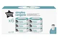 TOMMEE TIPPEE Nachfüllkassette für Simplee Sangenic Windeleimer 6er Set